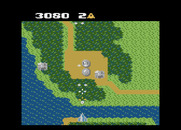 Xevious for Atari 7800 - Flying across a river...