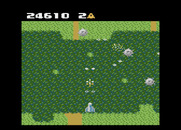 Xevious for Atari 7800 - Flying into the next area...