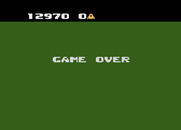 Xevious for Atari 7800 - Game over.
