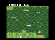 Xevious for Atari 7800 - These shields can't be destroyed, just avoid them...
