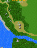 Xevious for Arcade - Crossing a river...