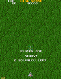 Xevious for Arcade - Game start.