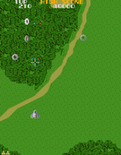 Xevious for Arcade - Enemies attack slowly at first.