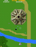 Xevious for Arcade - One of the larger enemies you'll encounter...