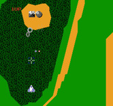 Xevious for NES / Famicom - Blasting a few opponents...