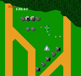 Xevious for NES / Famicom - Dodging bullets...
