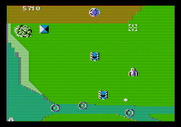 Xevious for Apple II - Carefull, don't get shot from behind!