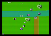 Xevious for Apple II - Lookout, incoming enemies!