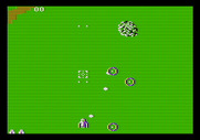 Xevious for Apple II - Game start.