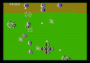 Xevious for Apple II - Enemy attack chaos!