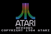 Xevious for Atari 5200 - Atari logo screen.