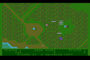 Xevious for Atari 5200 - Attacking enemies...