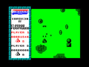 Xevious for ZX Spectrum - Blasting opponents...