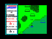 Xevious for ZX Spectrum - Approaching land again...
