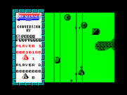 Xevious for ZX Spectrum - Ground based enemies can be just as deadly as flying ones; be careful!