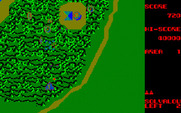 Xevious for Fujitsu FM-7 - Blasting incoming opponents.