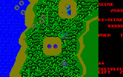 Xevious for Fujitsu FM-7 - Watch out for targets on the ground; they are dangerous!