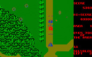 Xevious for Fujitsu FM-7 - One target hit, many more to go!