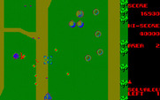 Xevious for Fujitsu FM-7 - There's a lot of enemy fire here!