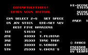 Xevious for Sharp X1 - A new high score!