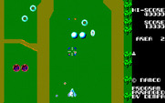 Xevious for Sharp X1 - Heading into the second area...