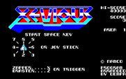 Xevious for Sharp X1 - Title screen.