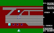 Xevious for Sharp X1 - Crossing a runway...