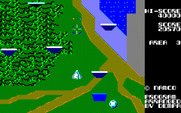 Xevious for Sharp X1 - These giant rotating plates are indestructible. Avoid them!
