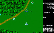 Xevious for Sharp X1 - At first, only a few easy enemies appear...
