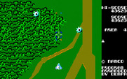Xevious for Sharp X1 - Some enemies are quicker than others, and each have different flight patterns.