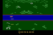 Xevious for Atari 2600 - Crossing a river...