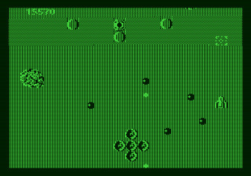 Xevious for Apple II - Some new enemies appear!