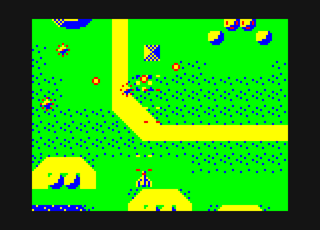 Xevious PC-6000 Series Screenshot: More enemies appear!