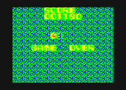 Xevious for PC-6000 Series - Game over.