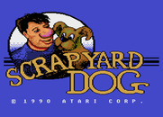 Scrapyard Dog for Atari 7800 - Title screen.