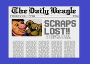 Scrapyard Dog for Atari 7800 - Game over.