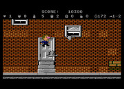 Scrapyard Dog for Atari 7800 - Jump on top of opponents for bonus points...