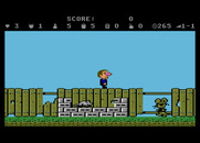 Scrapyard Dog for Atari 7800 - Watch out for the rats and giant mice!