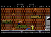 Scrapyard Dog for Atari 7800 - The start of World 1, Level 2...