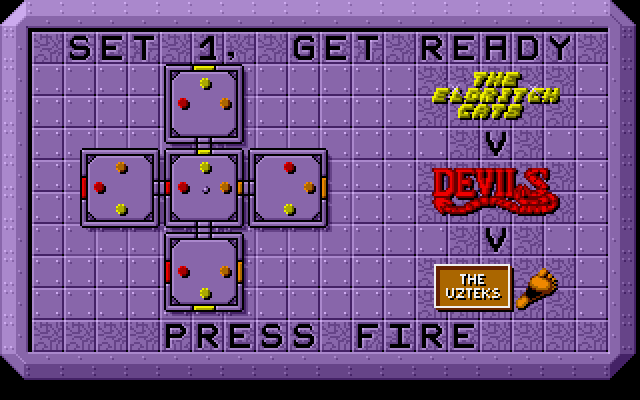 Projectyle Amiga Screenshot: Get ready for set 1!