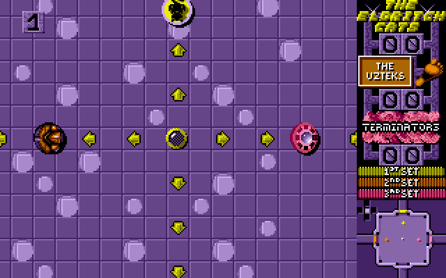 Projectyle Amiga Screenshot: Game start.