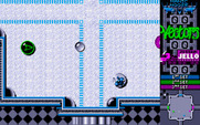 Projectyle for Amiga - Each player is represented by a different icon matching the team logo.