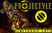 Projectyle for Amiga - Title screen.