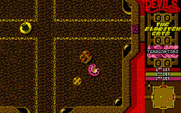 Projectyle for Amiga - Chasing the projectyle into a corner...