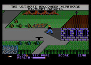 Midnight Mutants for Atari 7800 - Outside a church...