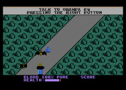 Midnight Mutants for Atari 7800 - Initially your only defense against bats is to avoid them...