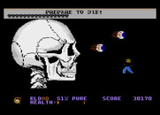 Midnight Mutants for Atari 7800 - Another end of level boss...prepare to die!