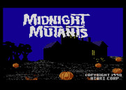 Midnight Mutants for Atari 7800 - Title screen.