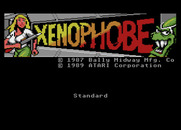 Xenophobe for Atari 7800 - Title screen.