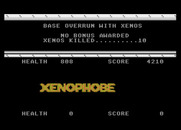 Xenophobe for Atari 7800 - Game over.